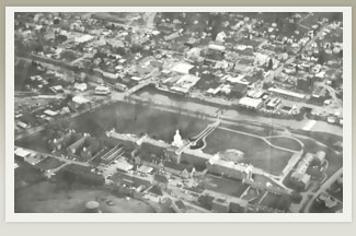 looking down on the Asylum