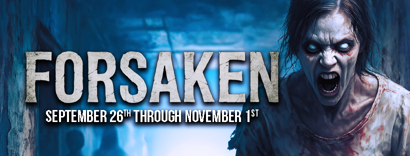 The Trans--Allegheny Lunatic Asylum presents FORSAKEN.  